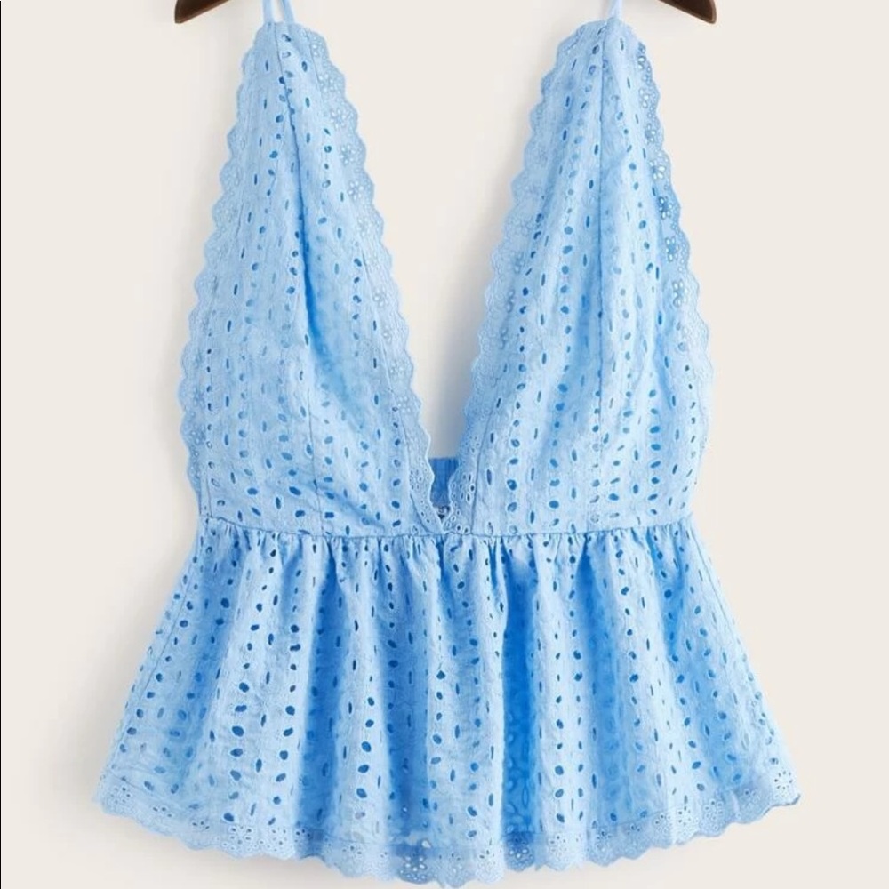 Shein deep v cami